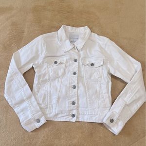 White Denim Jacket